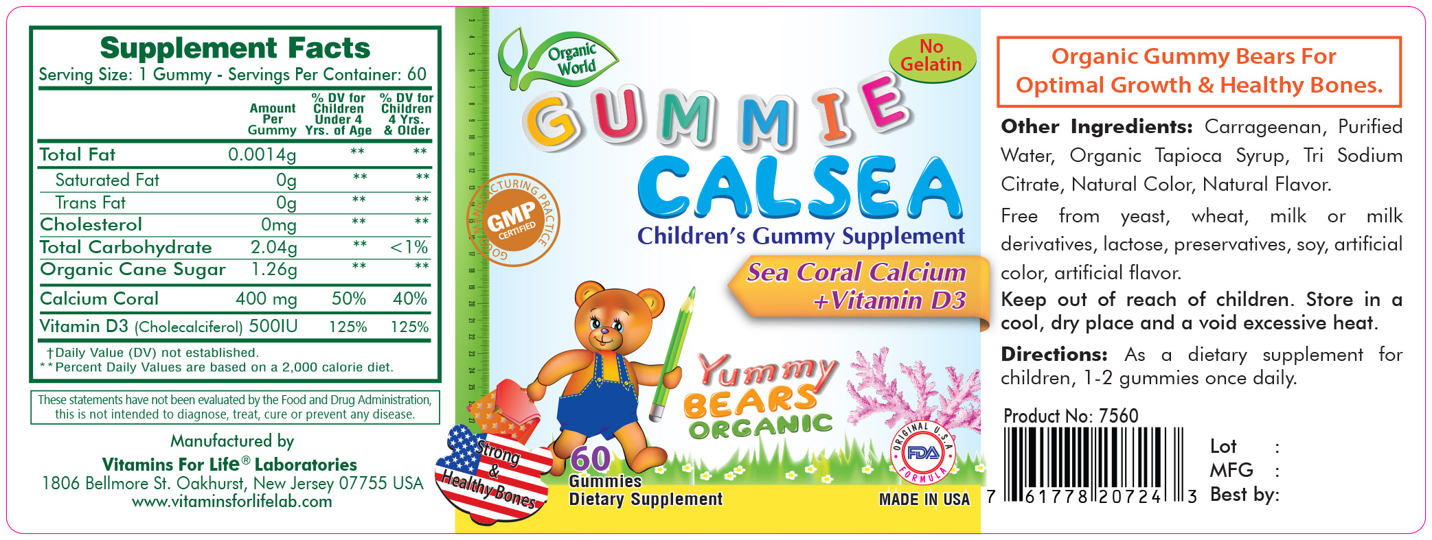 7560 Label Gummies calsea 30v (21.09.2016 F)